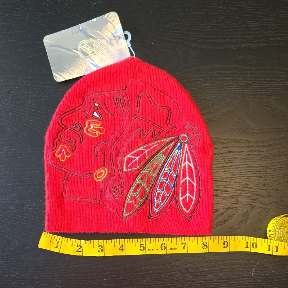 Chicago Blackhawks Embroiderd Beanie